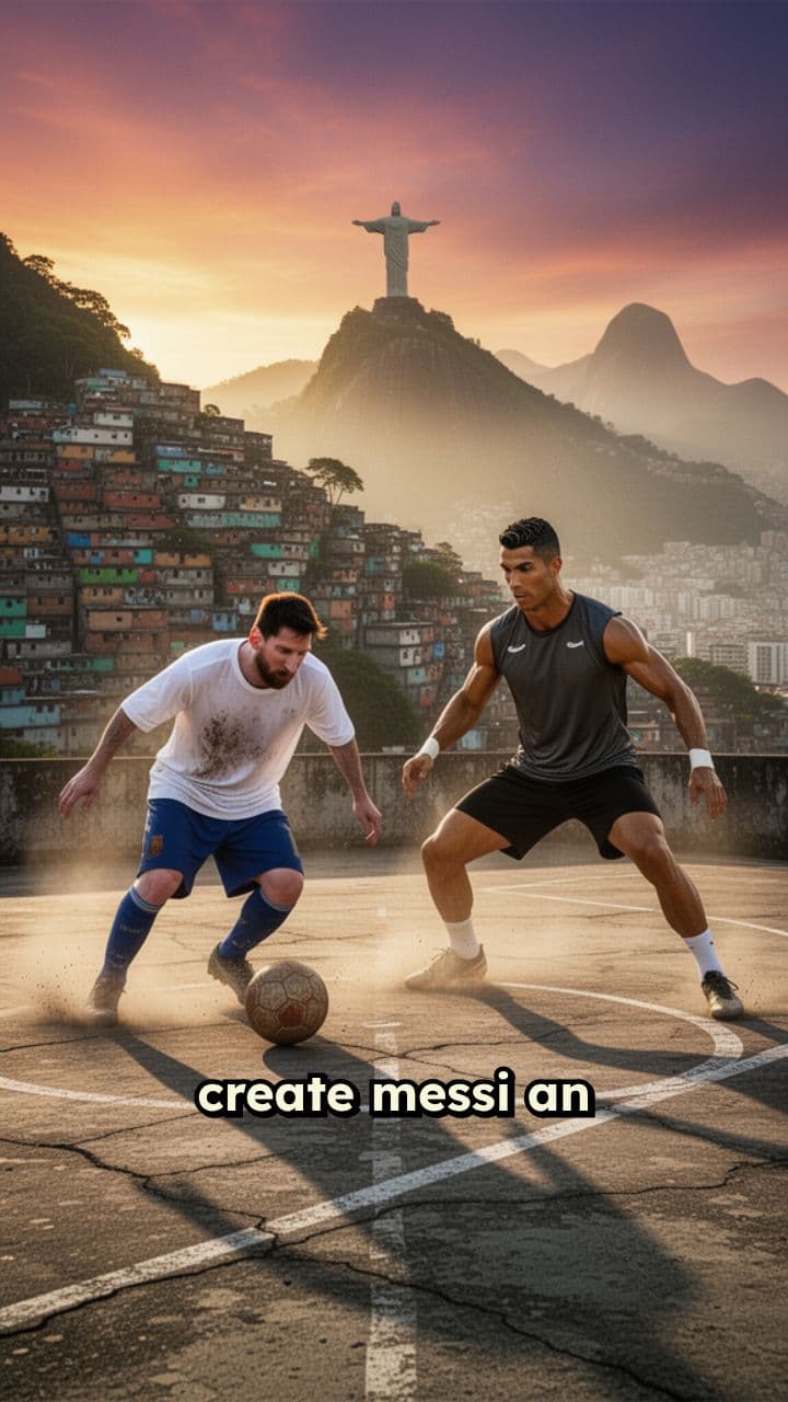 Messi and CR7 in Rio