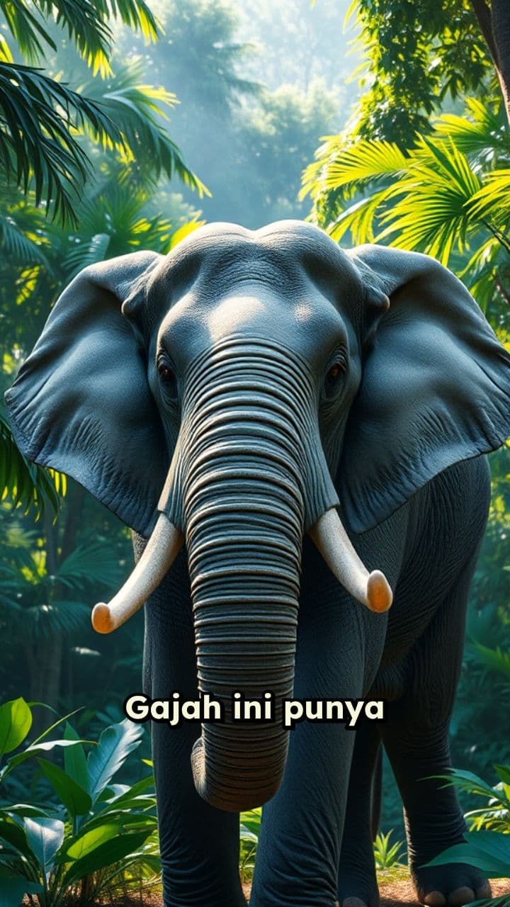 Gajah Jahil dengan Humor Konyol