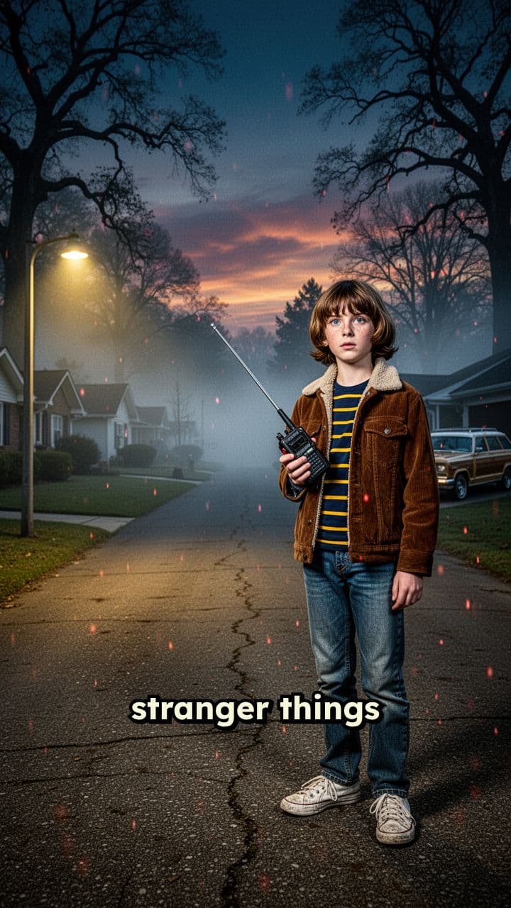 Realistic Stranger Things Short Video