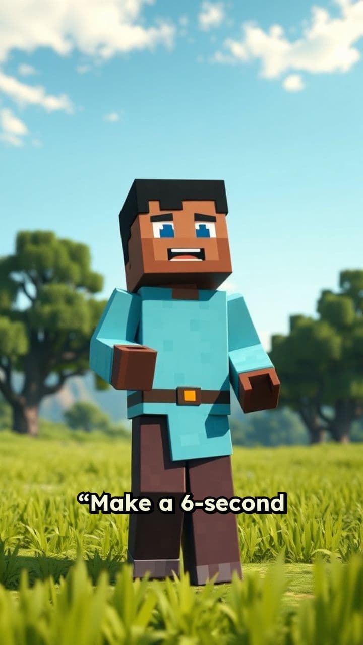 Minecraft Action: Surprise Attack!