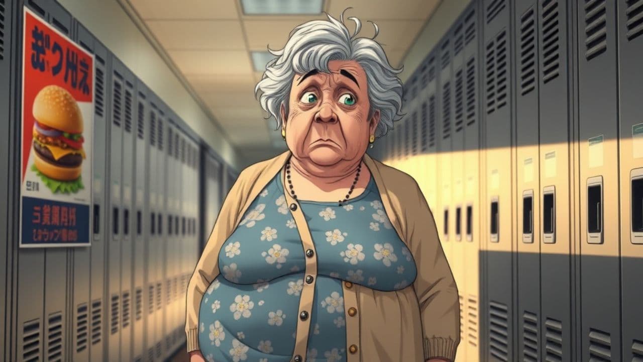 Loli y su obsesión por hamburguesas