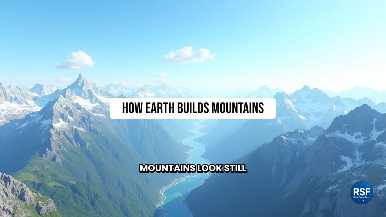 The Hidden Forces That Shape Earth’s Mountains — From Plates to Pressure | RapidSmartFacts