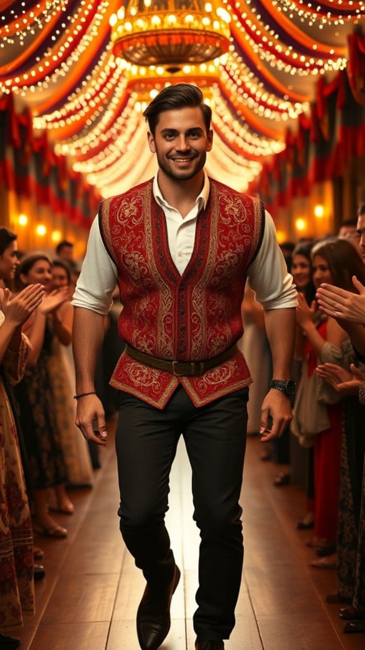 Vi Shkodrani Sets the Wedding on Fire