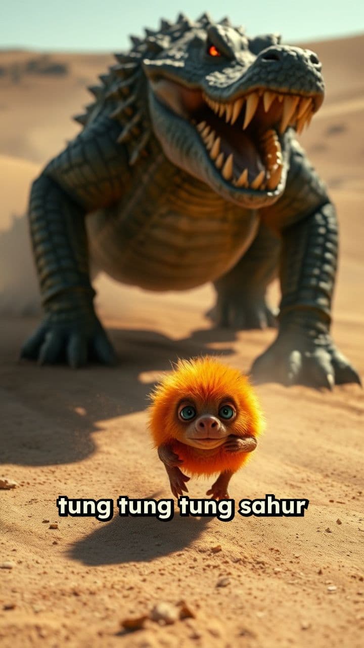 Tung Sahur dan Bom Corokodilo