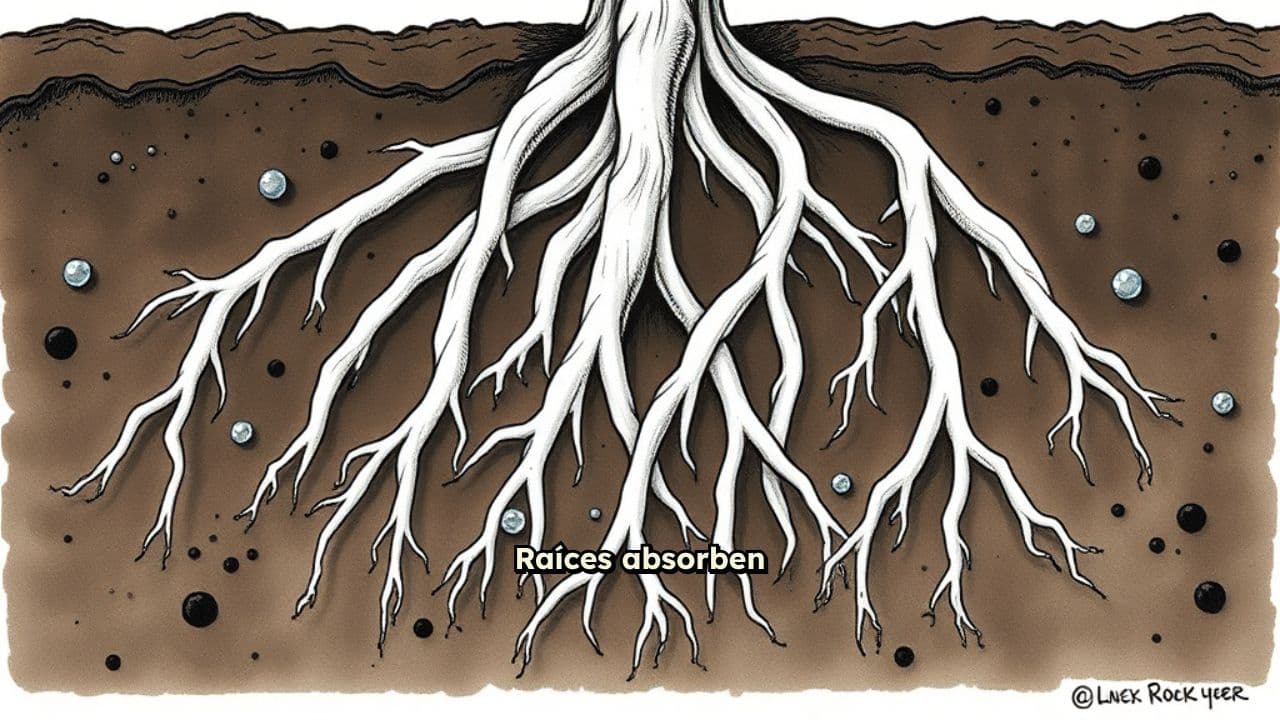 Transformación de Materia en Plantas