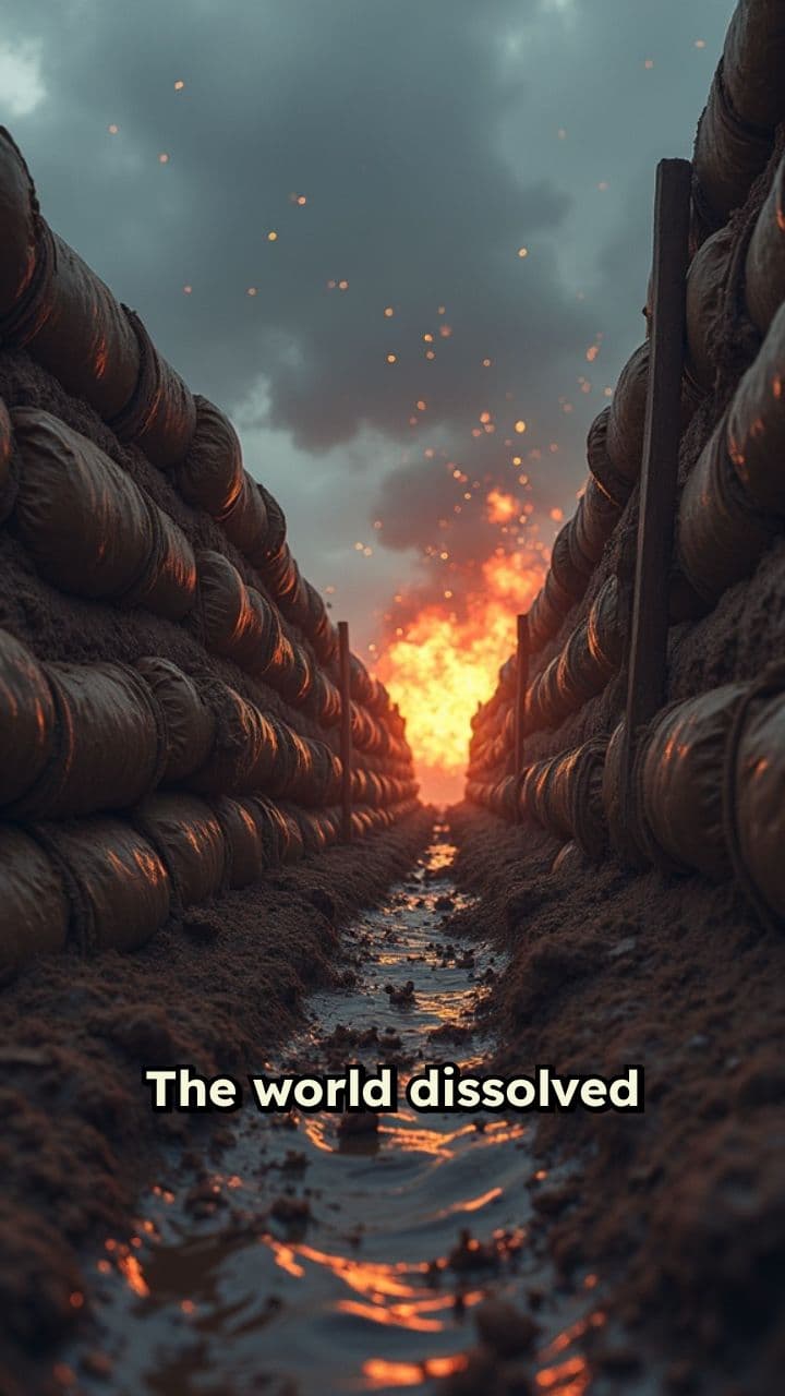 WWI Trench Survival: A Flat Design Story