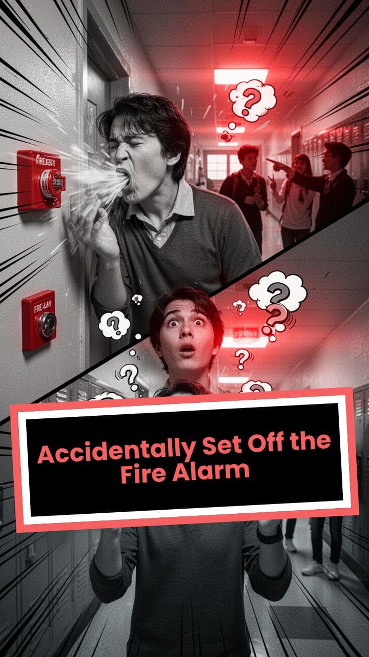 Accidentally Set Off the Fire Alarm