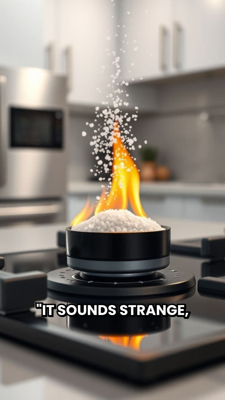 Salt: An Unexpected Fire Extinguisher