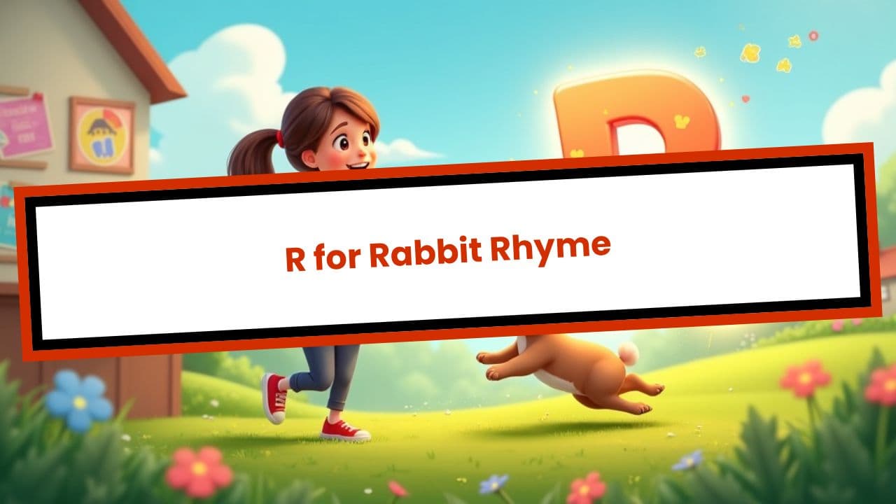 R for Rabbit Rhyme