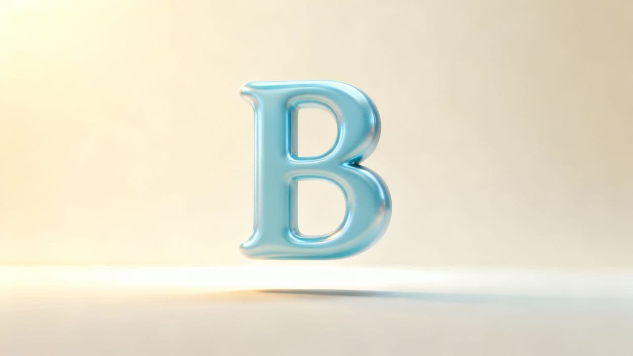 Educational Letter B Animation