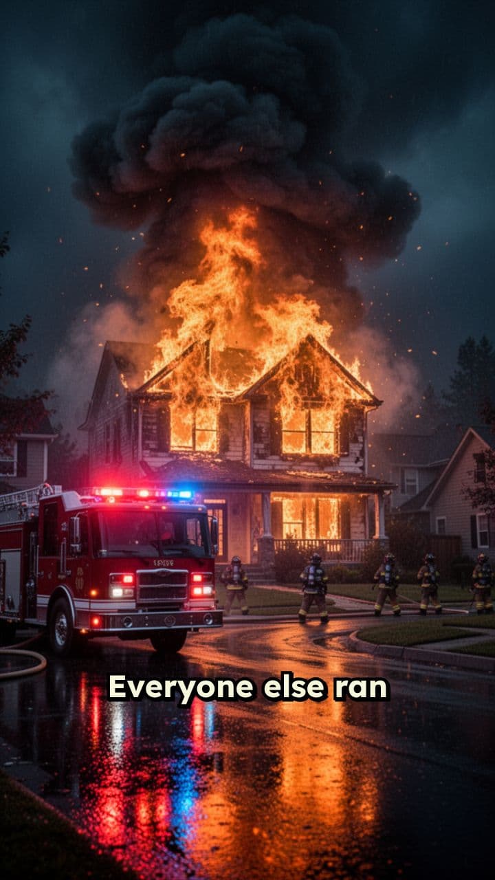 The Firefighter's Brave Rescue