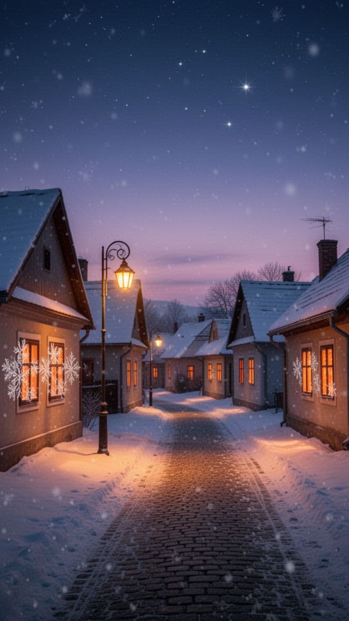 Mama nélkül karácsony éjjel