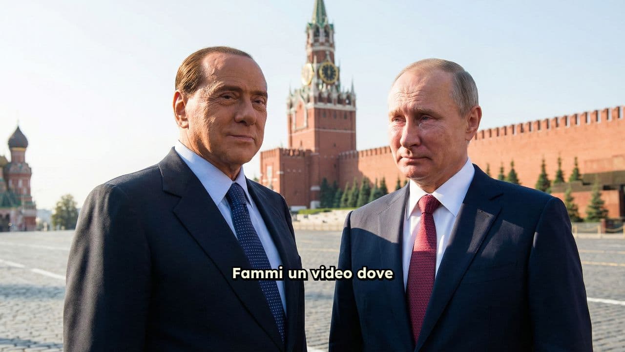 Berlusconi resuscita al Cremlino