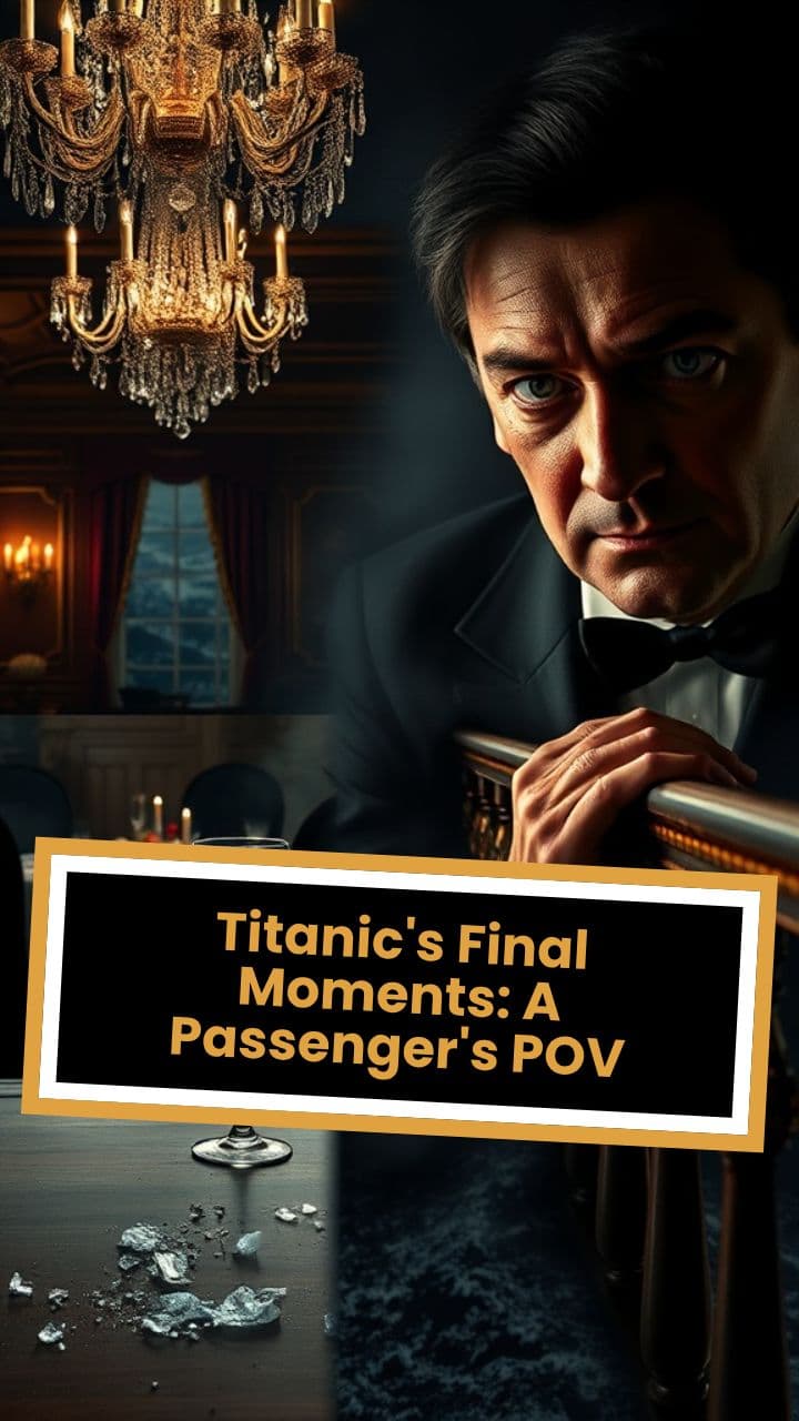 Titanic's Final Moments: A Passenger's POV