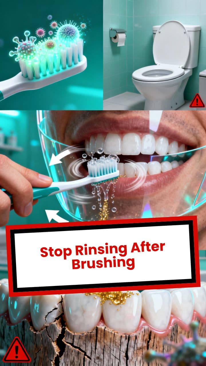 Stop Rinsing After Brushing