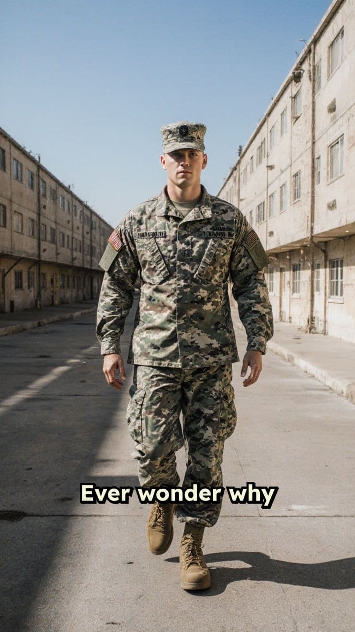 Why Soldiers Avoid Hands in Pockets