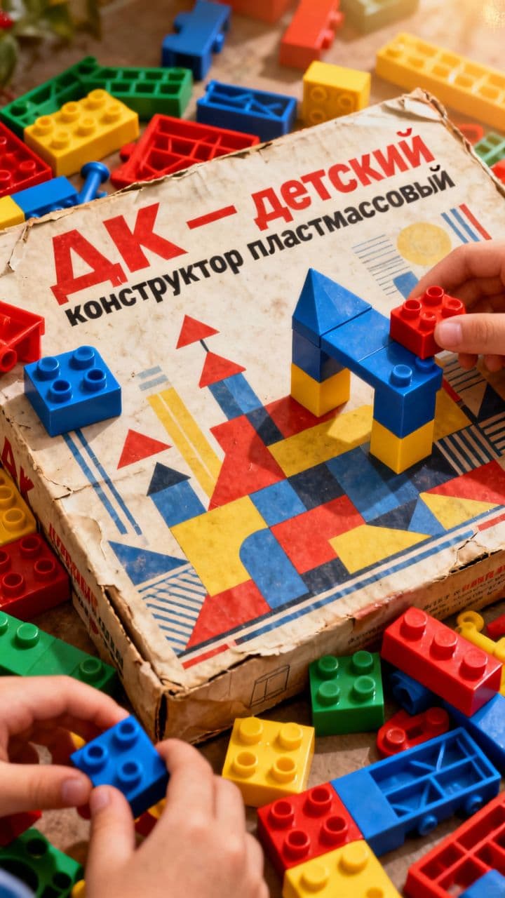 ДК — детский конструктор пластмассовый