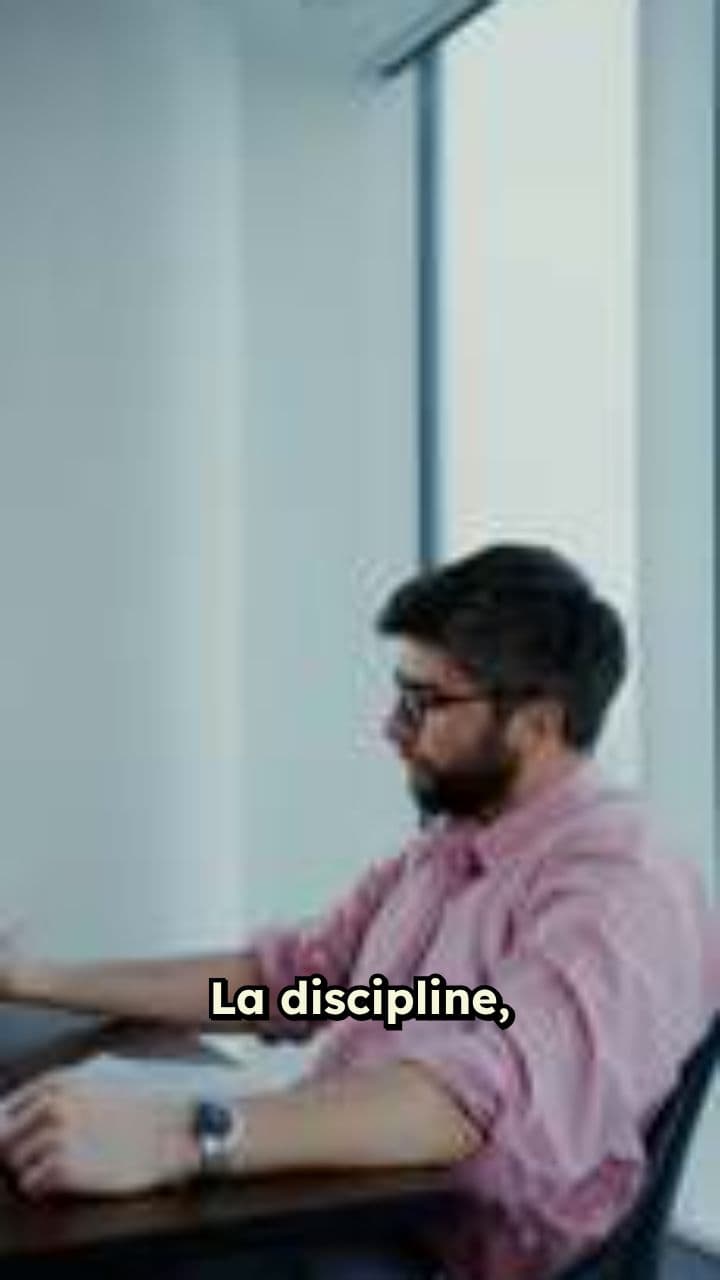 La discipline, clé du succès