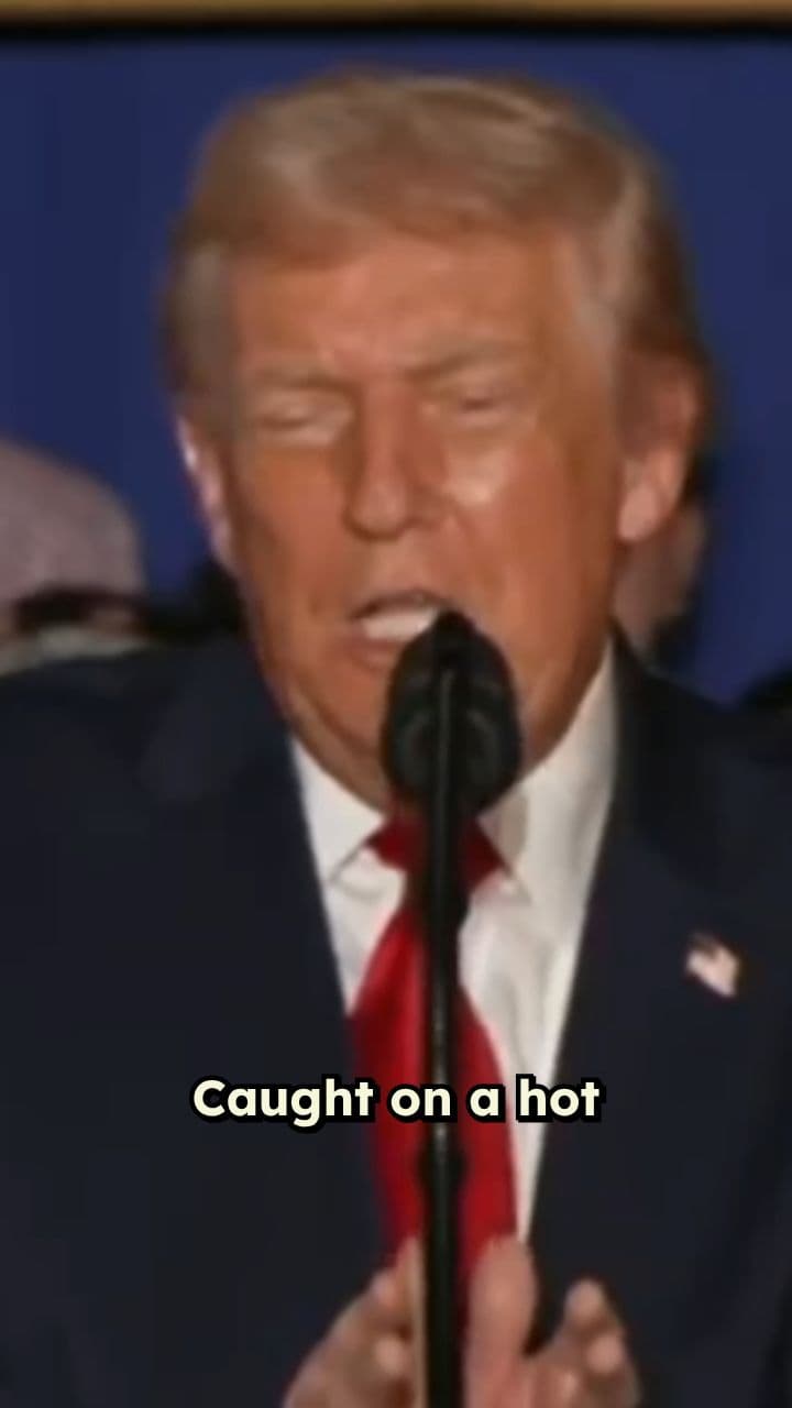 Trump Goes Off On Hot Mic