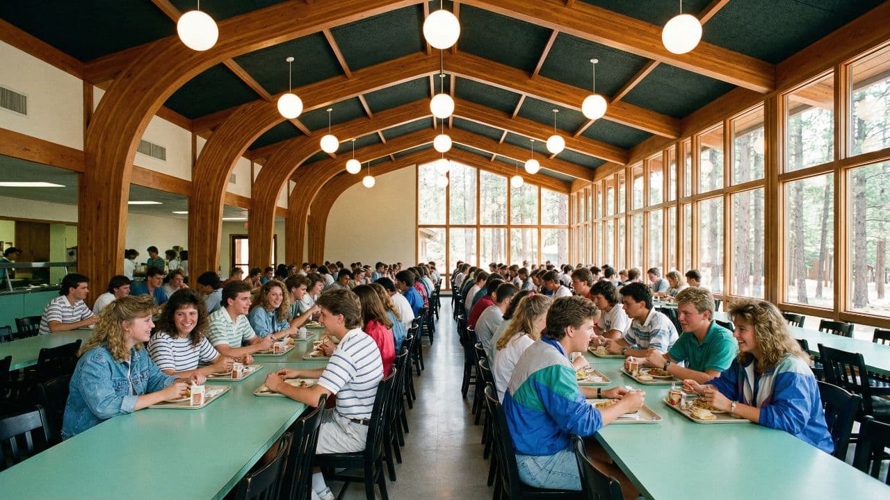 1987 Youth Camp Dining Hall