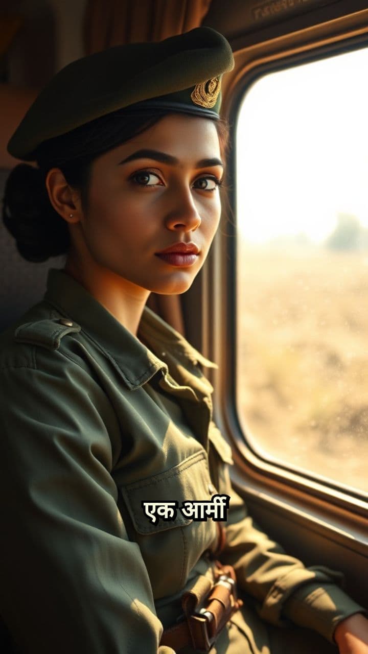 आर्मी लड़की का हौसला