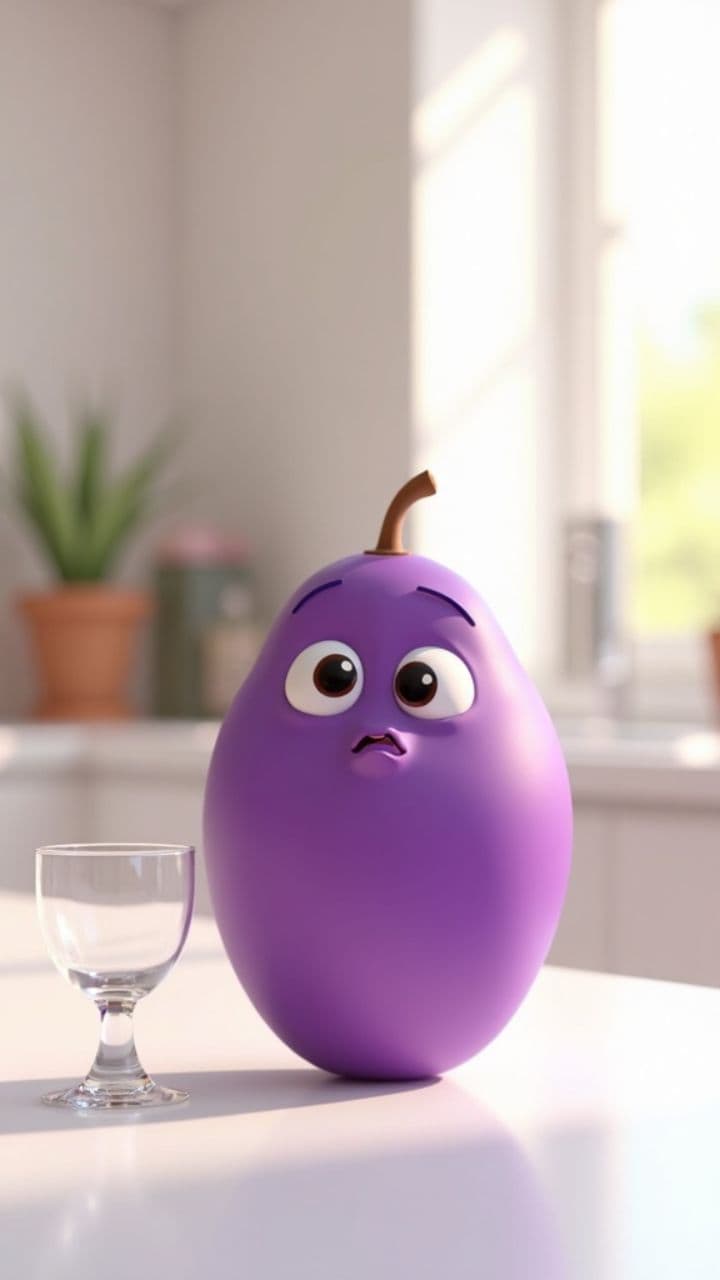 Dramatic Grape Squeeze