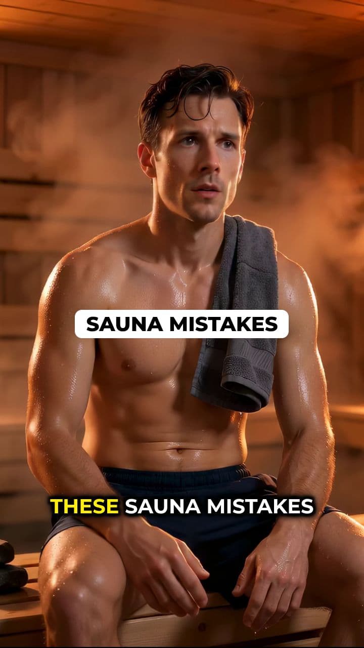Sauna Mistakes You Think Are Healthy