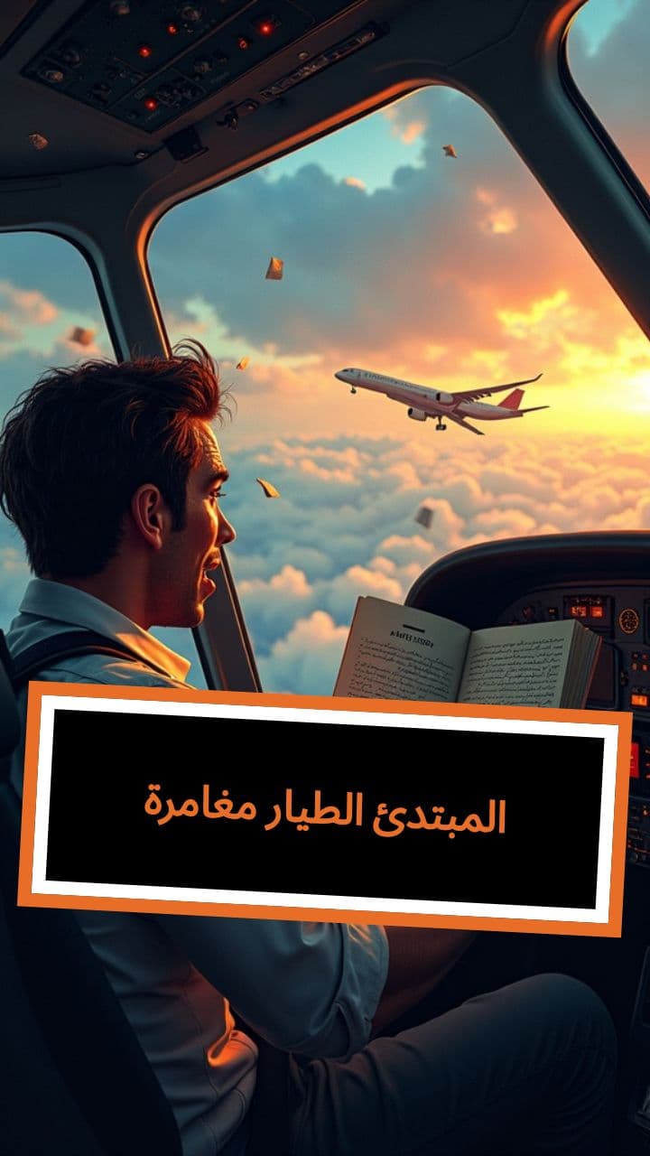 مغامرة الطيار المبتدئ1