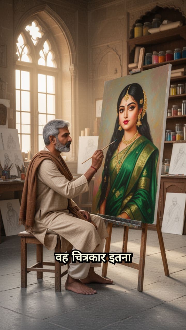 चित्र में रानी का रहस्य