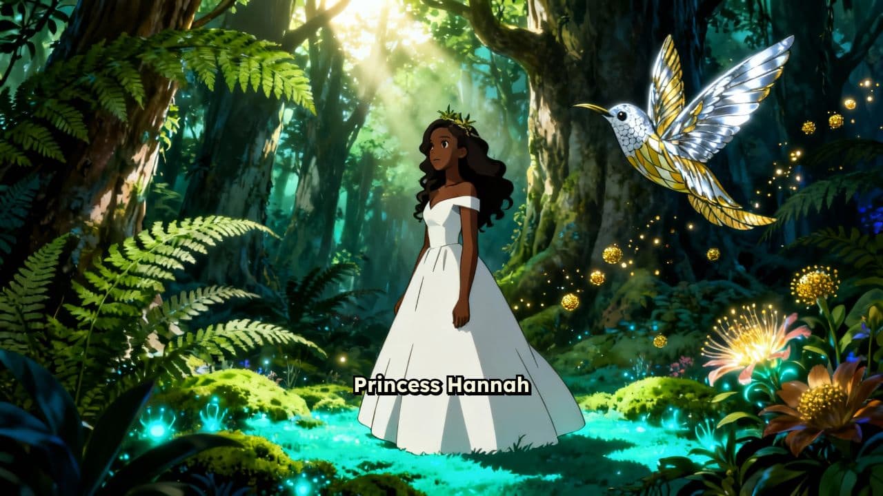 Princess Hannah and the Shimmering Bird