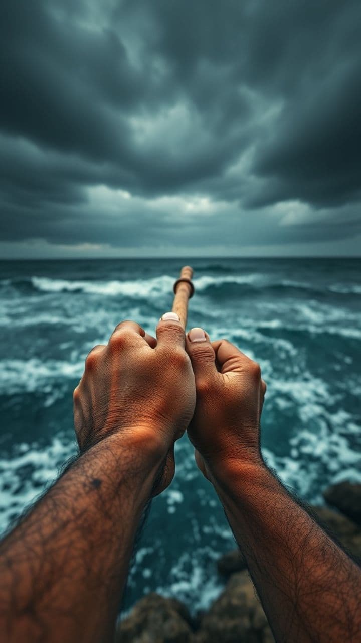 Moses and the Parting Sea