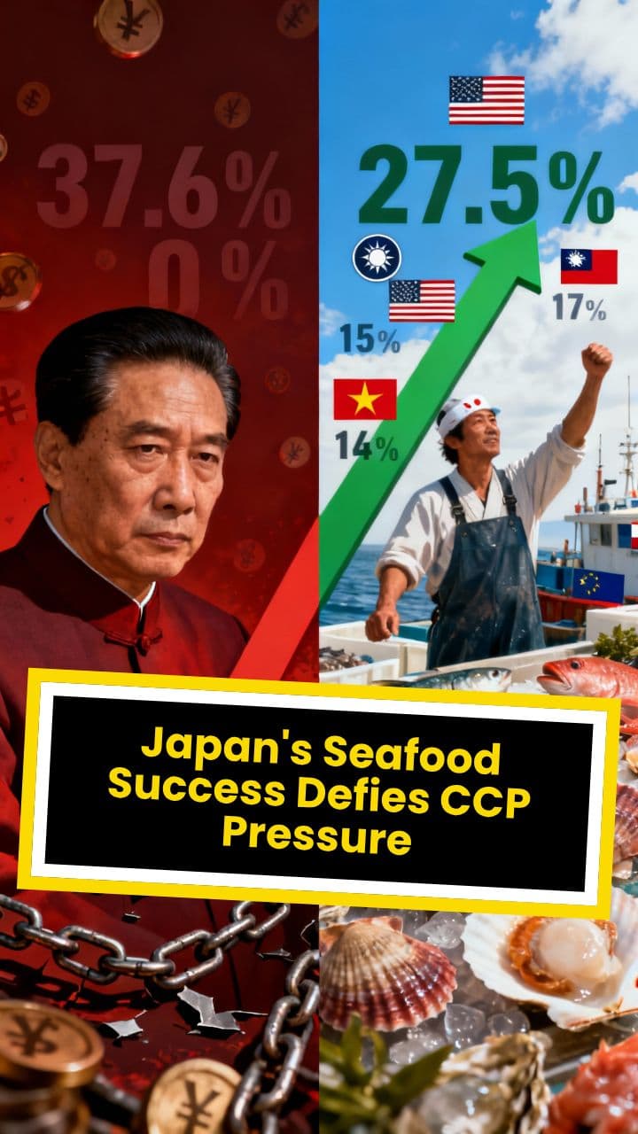 Japan's Seafood Success Defies CCP Pressure