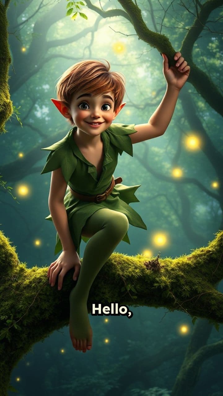 Peter Pan's Birthday Wish for Lou