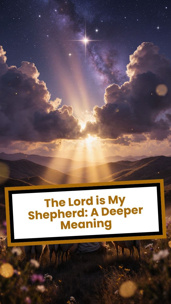 The Lord is My Shepherd: A Deeper Meaning