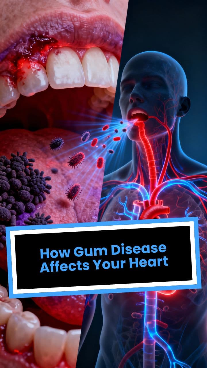 How Gum Disease Affects Your Heart