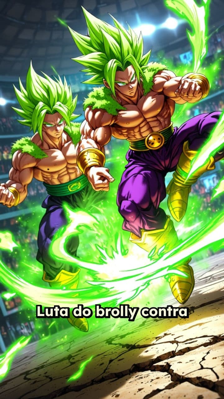 Batalha Épica de Brolly na Arena