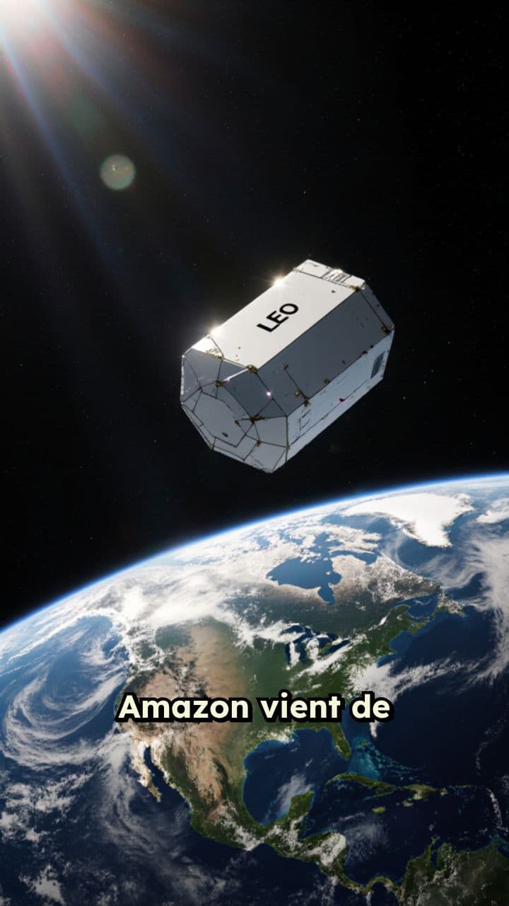 Guerre des satellites : Amazon contre Starlink