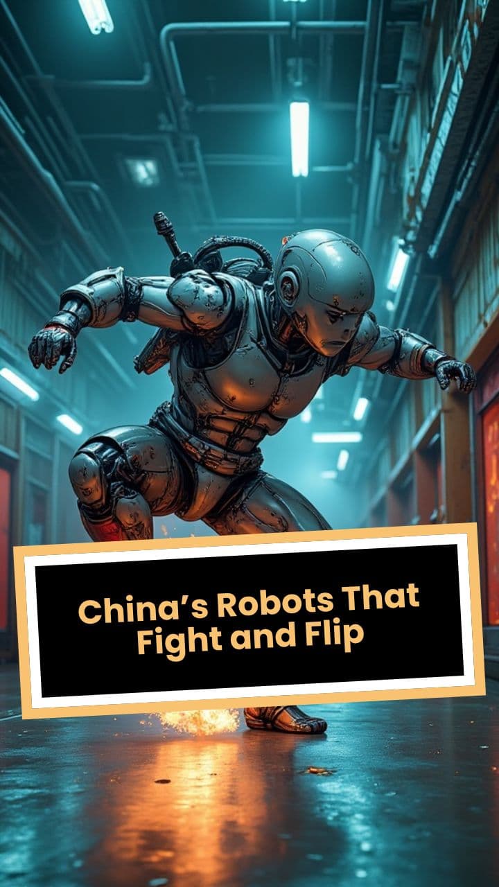 China’s Robots That Fight and Flip