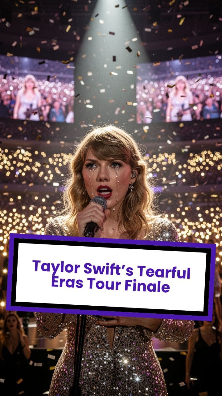Taylor Swift’s Tearful Eras Tour Finale