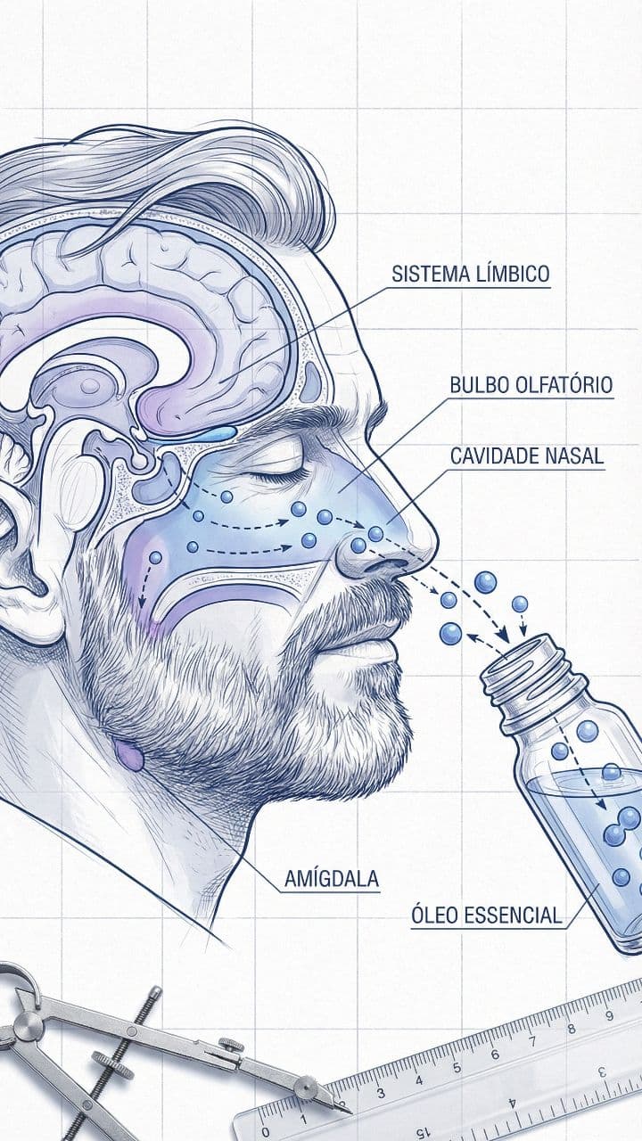 Aromaterapia: Equilíbrio Mental em Minutos