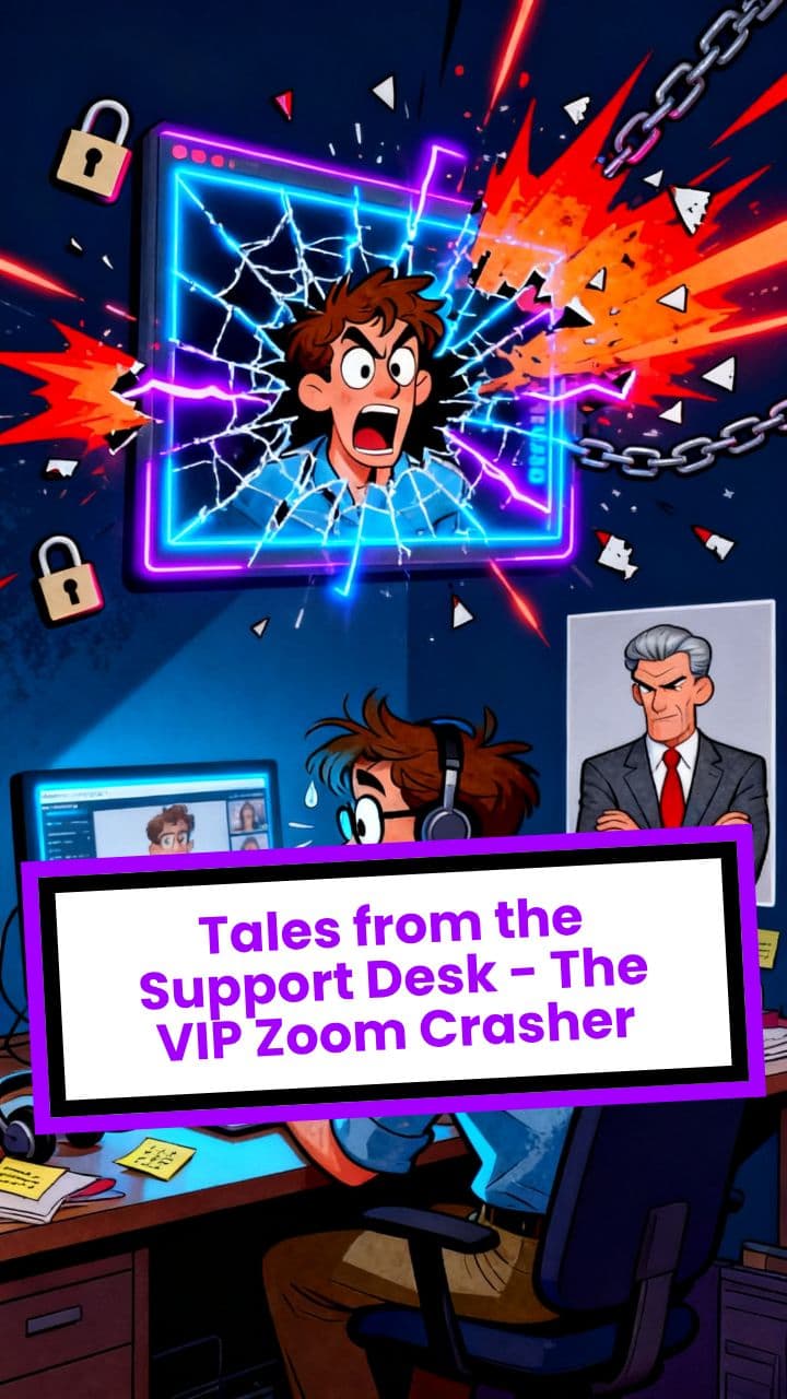 Tales from the Support Desk - The VIP Zoom Crasher
