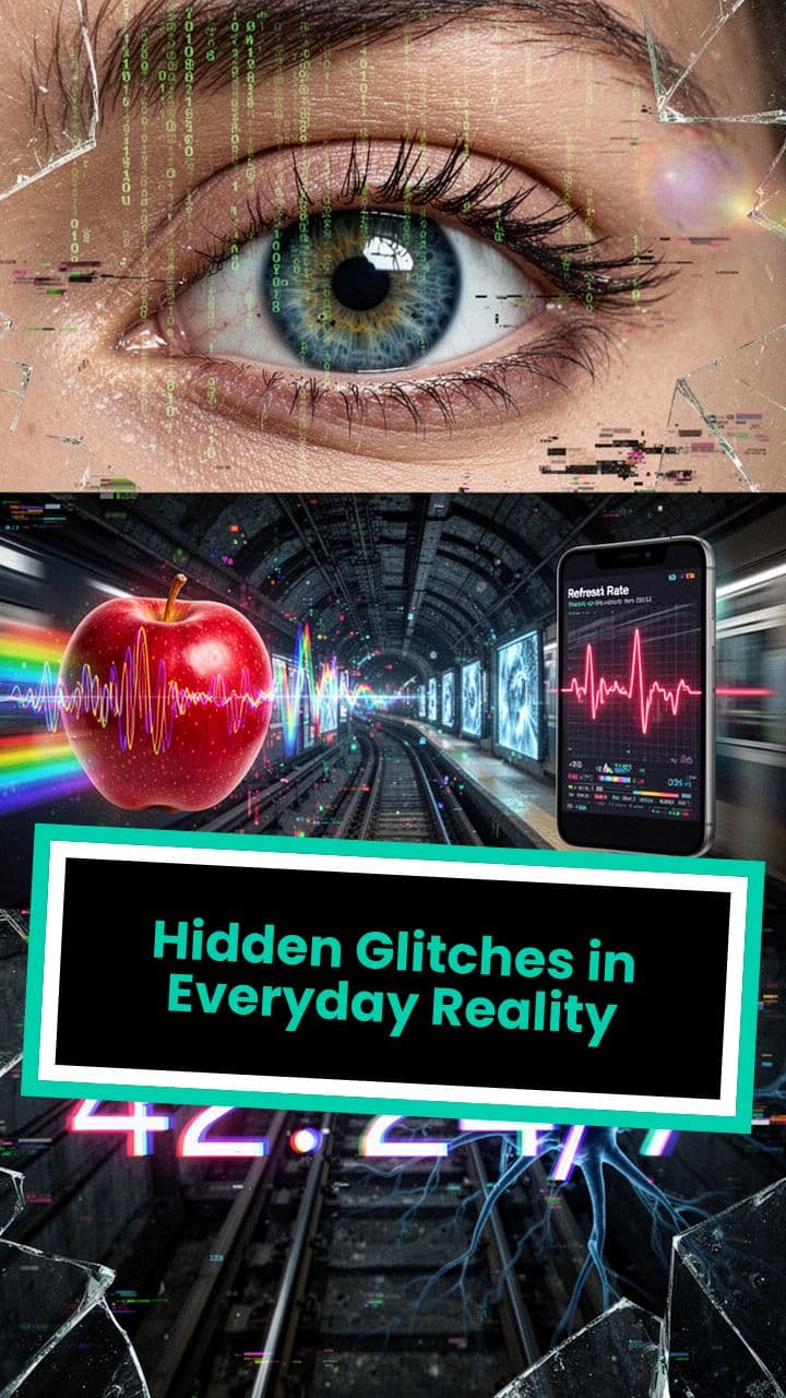 Hidden Glitches in Everyday Reality