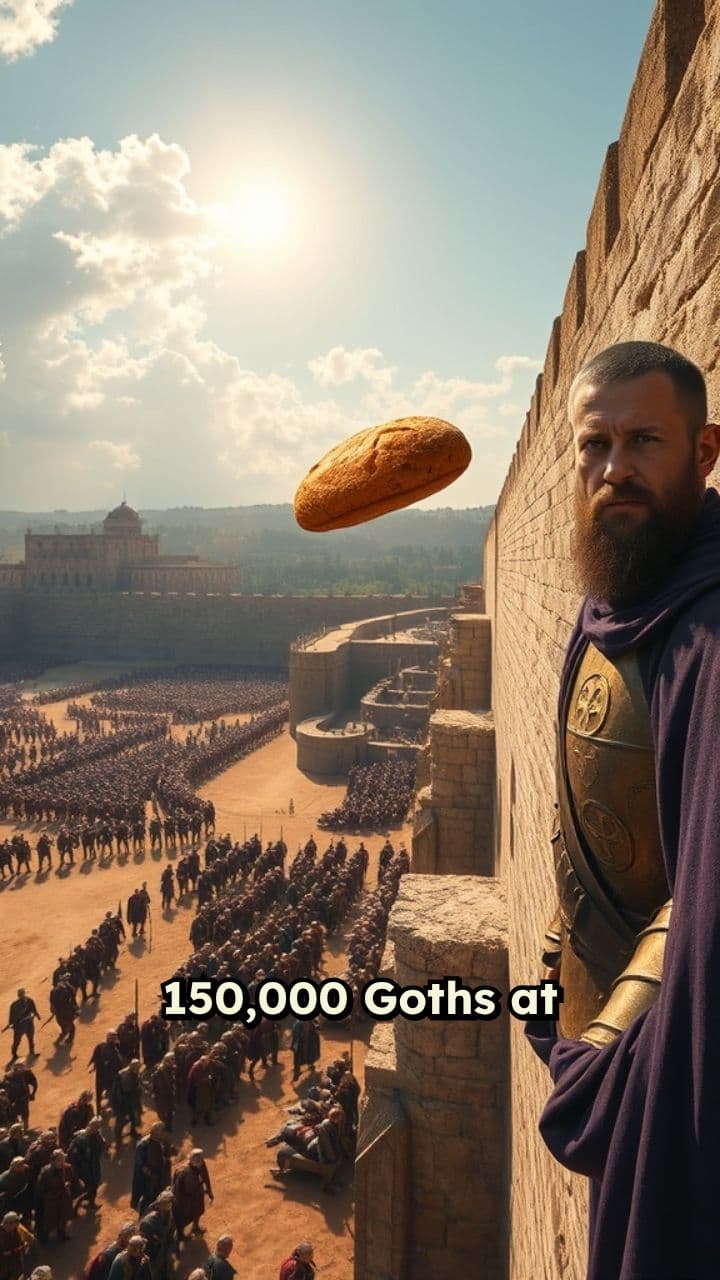 Belisarius’ Bread Bluff at Rome