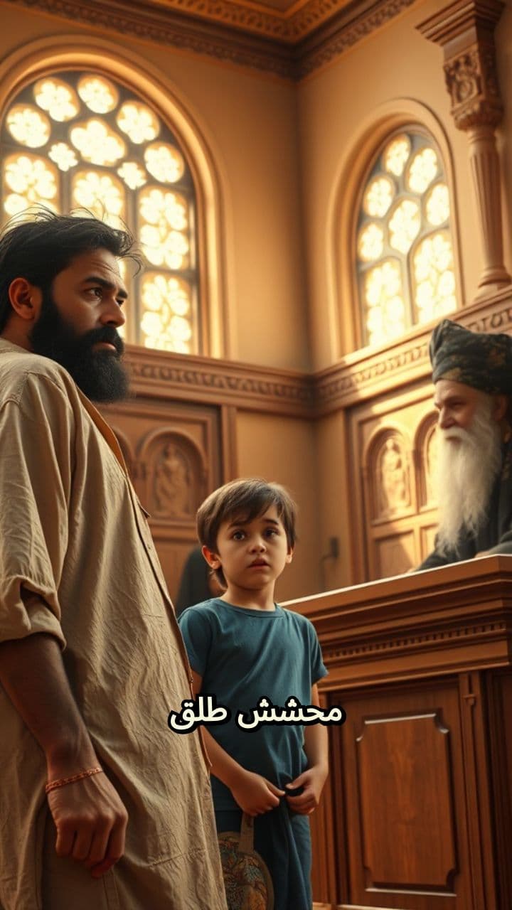 المحشش وحضانة الطفل في المحكمة