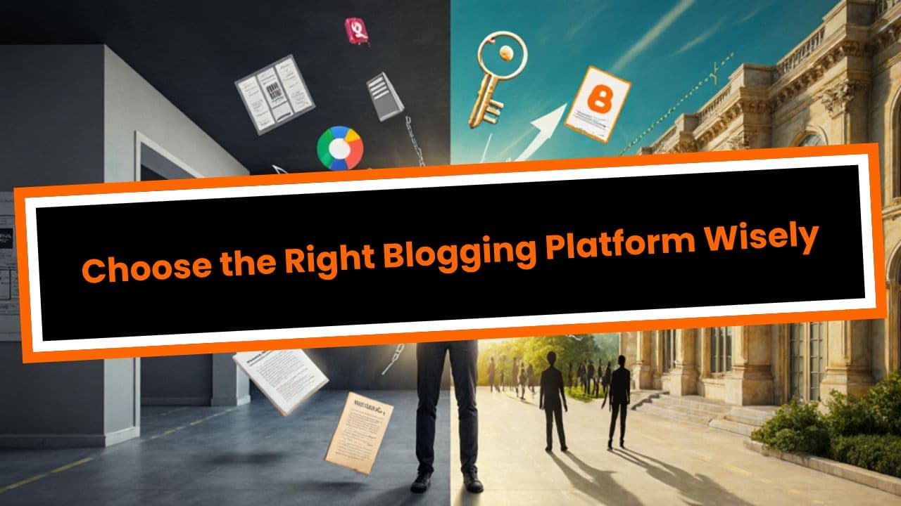 Choose the Right Blogging Platform Wisely
