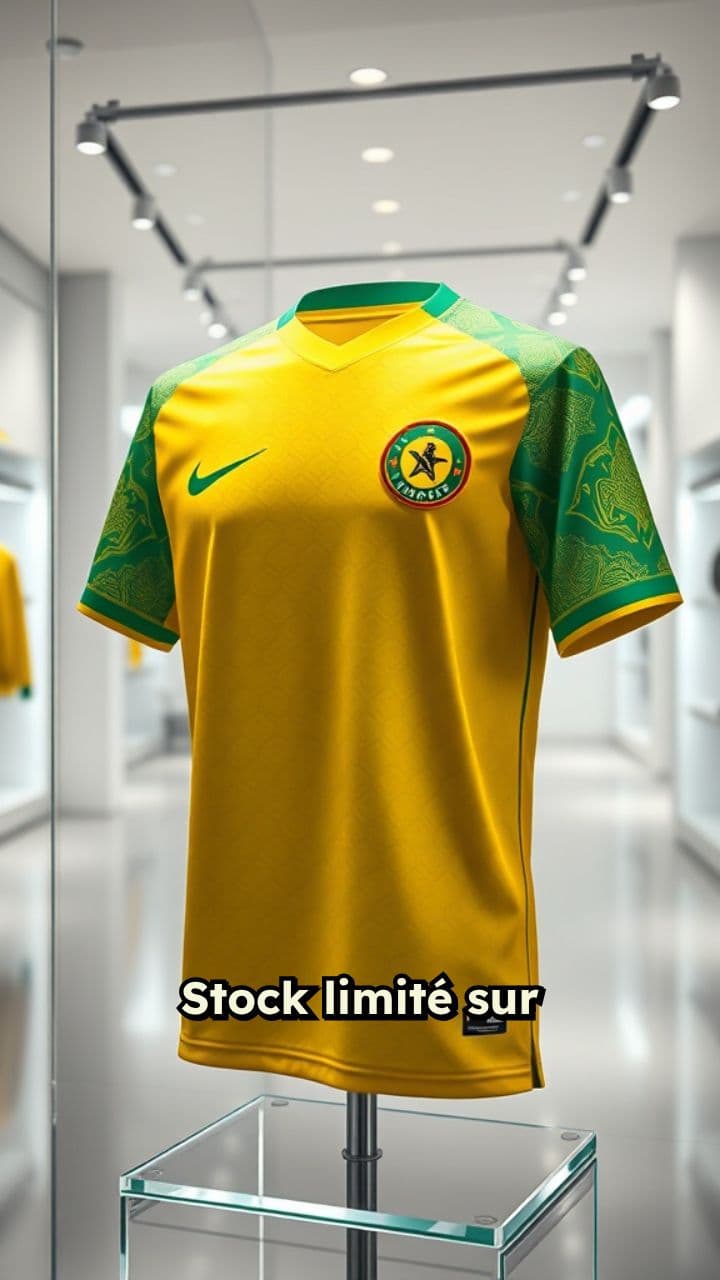 Nouveaux maillots du Sénégal disponibles maintenant