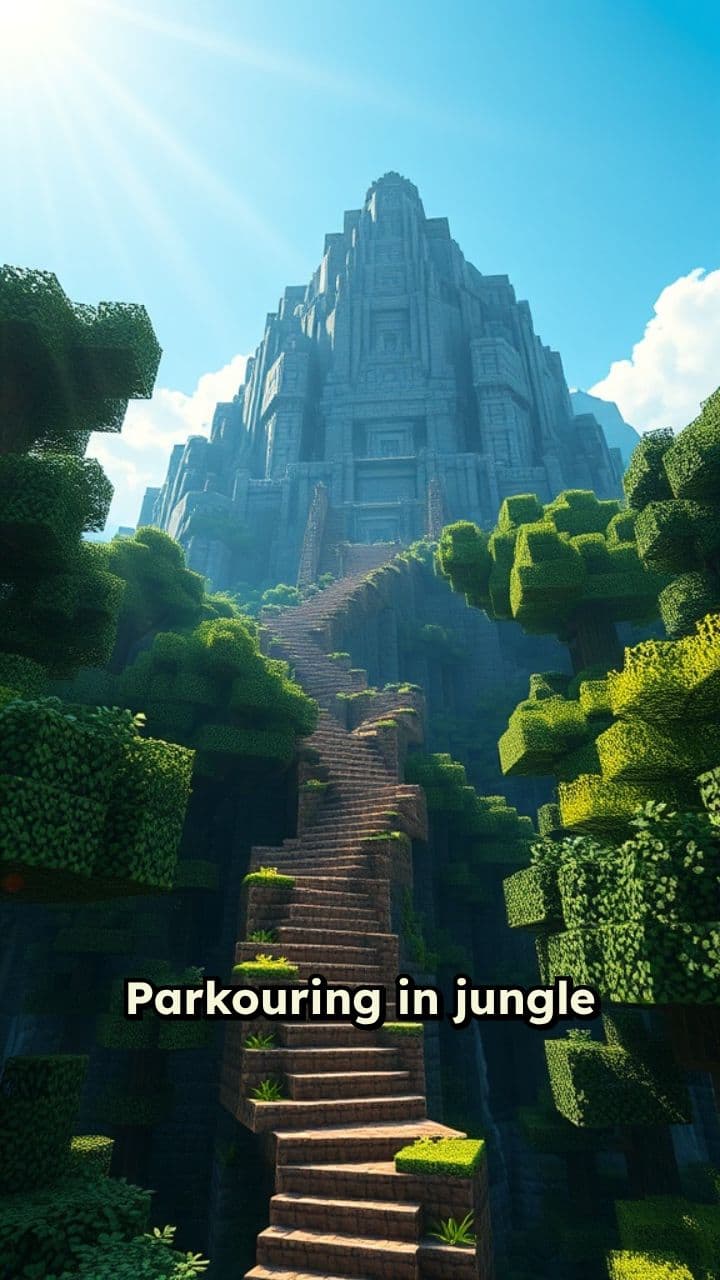 Jungle Parkour to Mountain Temple