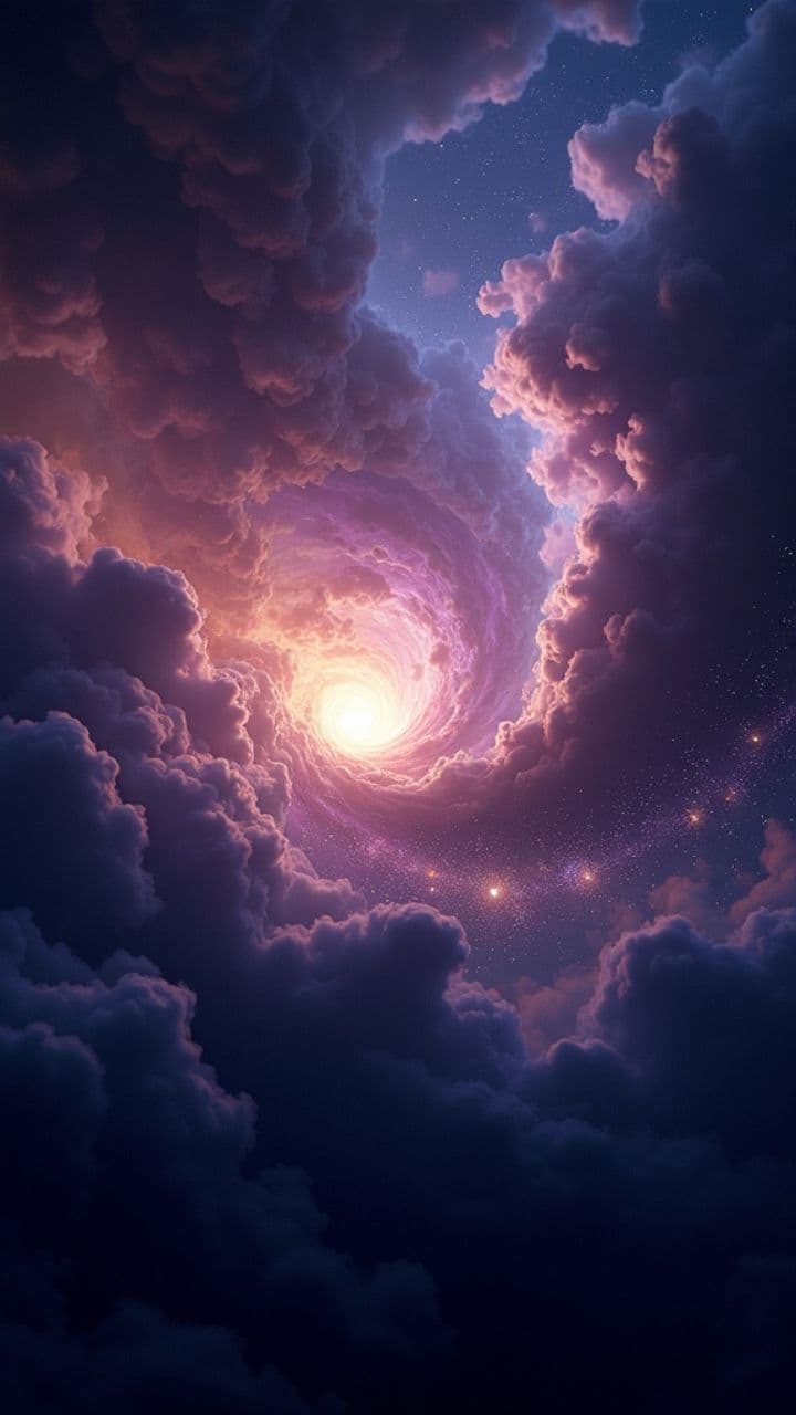 Étoiles dans la nuit