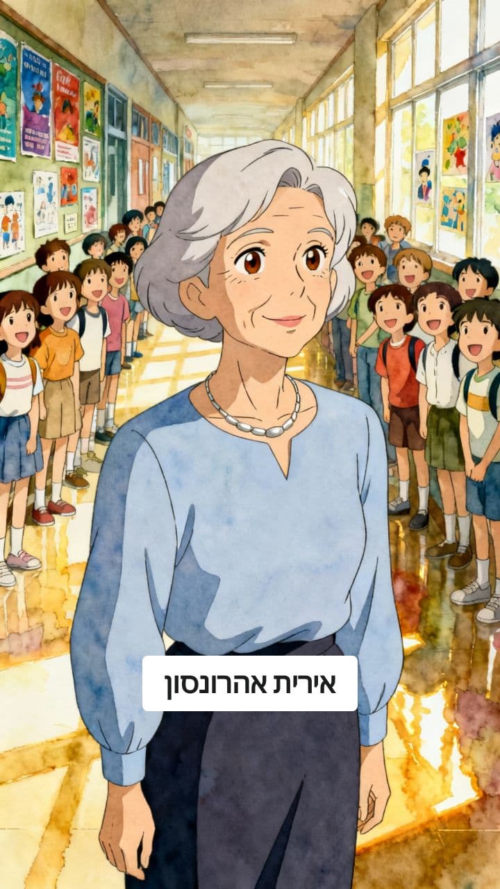 אירית אהרונסון: 70 שנות חינוך והשפעה