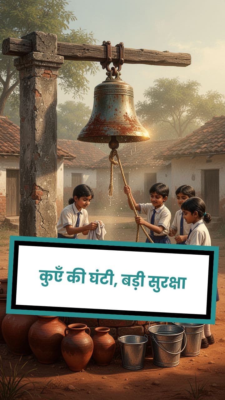 कुएँ की घंटी, बड़ी सुरक्षा